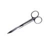 POPETPOP 3pcs Stainless Steel Makeup Scissors for Eyebrow and Tape Curved Small Scissors for Precision Trimming Portable Beauty Tool Pvc Package view 2