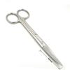 POPETPOP 3pcs Stainless Steel Makeup Scissors for Eyebrow and Tape Curved Small Scissors for Precision Trimming Portable Beauty Tool Pvc Package view 3