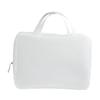 1pc Eva Pouch Cosmetic Triangle Zipper Bag Mesh Washing Portable Makeup Waterproof, As Shown, 33.5*25.5cm view 1