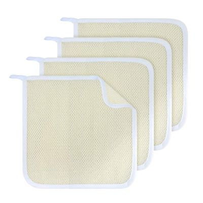 ROBAUN Exfoliating Face Body Wash Cloths Towel Soft Weave Bath Cloth Exfoliating Scrub Cloth comfortable Compatible With Women Men 6 Pack (Color : Yellow, Size : 10pcs)