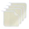 ROBAUN Exfoliating Face Body Wash Cloths Towel Soft Weave Bath Cloth Exfoliating Scrub Cloth comfortable Compatible With Women Men 6 Pack (Color : Yellow, Size : 10pcs) view 1