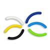 balacoo 200pcs Colorful Eyelash Curler Refill Pads Mixed Color Replacement for Women Durable Material Smooth Texture Compatible Curlers for Daily Use and Beauty Routines view 4