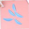 balacoo 15pairs Reusable Silicone Eyelash Perm Gaskets Eyelash Extension Assist Devices for Curling and Styling for Professional and Home Use view 2