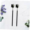 Didiseaon 6pcs Double-sided Eyebrow Brush and Eyelash Comb Tool for Women Girls Comb Gentle Bristle Brush for Grooming Easy to Clean for Eyebrow Shaping and Finishing view 3