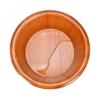 BABYCE Foot Bath Soak Foot and Leg Spa for Adults,Relax Pedicure Foot Bath,Foot Massage Spa for Home,Sauna Wooden Bucket Foot Spa Household Wash Ba view 2