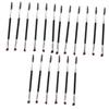 Didiseaon 18pcs Dual-ended Eyebrow and Eyelash Brush Portable Makeup Tools for Precise Application and Versatile Design for Makeup Artists and Beginners view 1