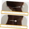 DOITOOL 2pcs Hair Sticks for Women Elegant Hair Bun Cuffs Decorative Ponytail Holders for Girls Lightweight Easy to Use Gold Silver view 3