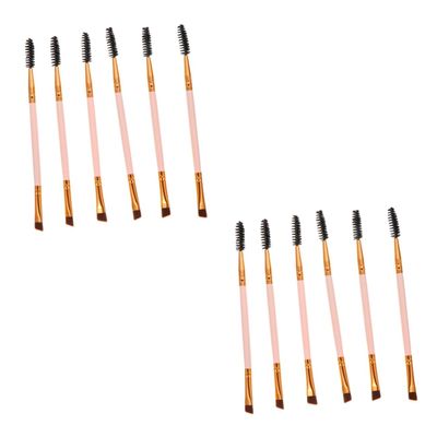 Didiseaon 12pcs Portable Lash Curler Eyebrow Brush Eyebrow Makeup Tools Material Eyelash Brush Comb Multifunctional Makeup Kit
