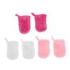 Didiseaon 18pcs Exfoliating Facial Cleaning Gloves for Makeup Removal Breathable Water-absorbent Design Convenient Travel for Daily Cleansing and Care view 1
