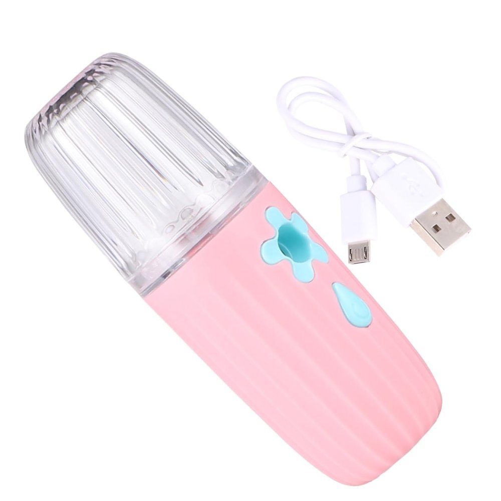 Didiseaon Nano Facial Mist Sprayer Portable USB Rechargeable Humidifier for Face Hydration Handheld Skin Moisturizer with High Mist Output Safe Material for Daily Use