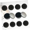 Didiseaon 3sets Makeup Brush Cleaning Sponge Quick Dry Cleaning Box Makeup Cleaner Reusable Cosmetics Tool Cotton Pad Set view 3