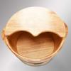 BABYCE Foot Bath Soak Foot Spa Bucket with Lid,Solid Oak Wood Foot Soaking Barrel Bucket,Foot Wash Basin for Foot Bath,Foot Soaking Tub Foot Spa Household Wash Ba, UWGK6003178 view 3