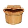 BABYCE Foot Bath Soak Foot Wash Basin for Foot Bath,Solid Cedar Wood Foot Soaking Barrel Bucket,Foot Spa Bucket with Massage,Foot Soaking Tub Foot Spa Household Wash Ba view 1