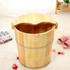 BABYCE Foot Bath Soak Foot and Leg Spa for Adults,Relax Pedicure Foot Bath,Sauna Wooden Bucket,Foot Massage Spa for Home Foot Spa Household Wash Ba view 2