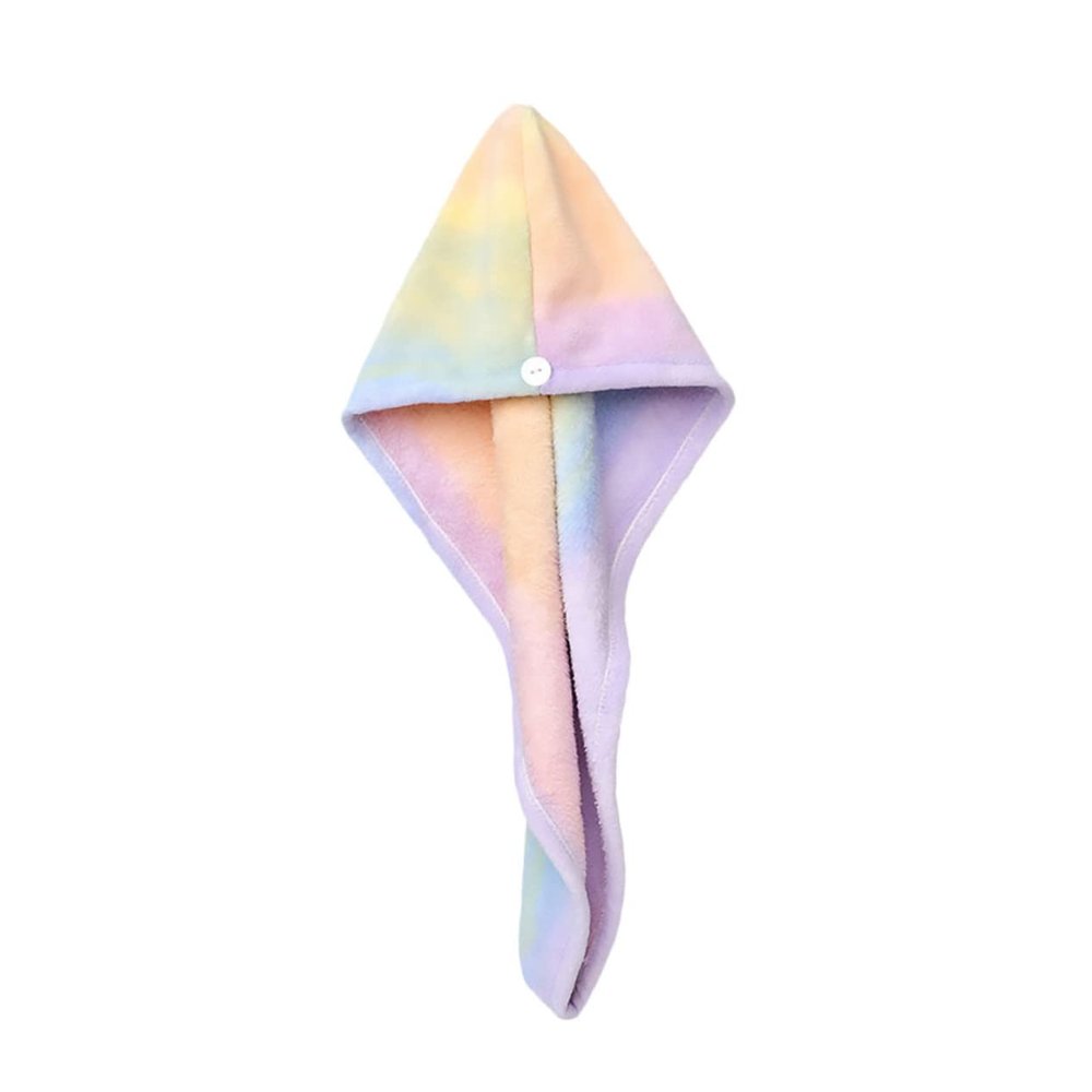 Angoily Hair Drying Towel Wrap Fast Drying Cap Microfiber Fabric Seven for Women