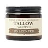 Beef Tallow for Skin Care, Face, Hands - Natural Moisturizer - Whipped - Organic Grass-Fed Beef Fat - Vitamins A, D, E, K - Dry Skin, Baby Diaper Cream - Hydrating - Handmade - Unscented - 2 oz Jar view 1