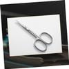 Housoutil Stainless Scissors Kit Precision Eyelash and Eyebrow Trimming Scissors Comfortable Grip for Grooming and Personal Care view 2