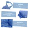 NOLITOY 2pcs Bath Gloves Set with Back Scrubber Belt and Shower Balls Exfoliating Body Care Supplies for Men and Women Safe and Comfortable for All Skin Types view 3