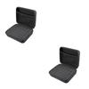 NOLITOY 2pcs Slot Storage Bag for Bottles Eva Carrying Case for Shockproof for Travel and Organization Black view 1