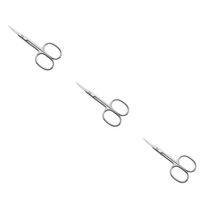 Housoutil 3pcs Precision Eyebrow Trimmer for Women Stainless Steel Scissors Grooming Kit for Men Blunt Tip Scissors and Face Trimmer