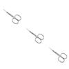 Housoutil 3pcs Precision Eyebrow Trimmer for Women Stainless Steel Scissors Grooming Kit for Men Blunt Tip Scissors and Face Trimmer view 1