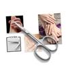 Housoutil 3pcs Precision Eyebrow Trimmer for Women Stainless Steel Scissors Grooming Kit for Men Blunt Tip Scissors and Face Trimmer view 2