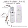 Adore Lash by Liza Eyelash Extension Cleanser+Brush / 2oz / 60ml / Eyelid Foaming Cleanser/Wash for Extensions & Natural Lashes/Safe Makeup Remover/Supplies for Professional & Home Use view 2