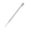NOLITOY Manicure Cleaning Stick Nail Cuticle Pusher Pushers Nail Art Polishers Stainless Steel for Professionals view 1