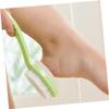 Housoutil 4 Pcs Remover Exfoliation Exfoliating Pumice Stones Pedicure Scrubber Foot Rasp Exfoliates Dual-Sided Rasp Pedicure File Pumice Brush Rasp Dead Skin Remover view 3