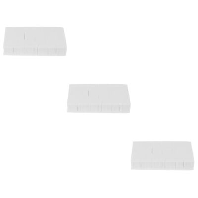 Didiseaon 144pcs Trapezoid Foundation Makeup Sponge Dual Use Facial for Liquid and Powder Application Gentle Skin Care Tool for Skin Types for Makeup Enthusiasts