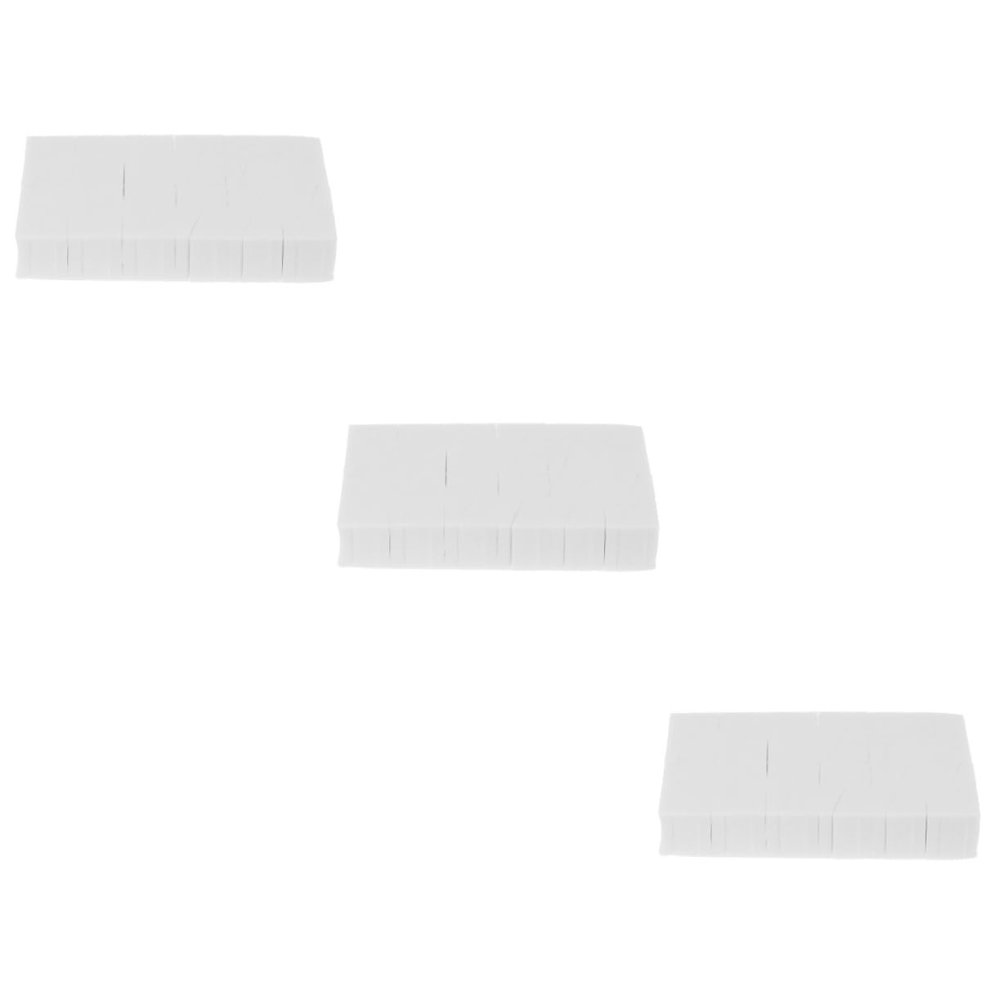 Didiseaon 144pcs Trapezoid Foundation Makeup Sponge Dual Use Facial for Liquid and Powder Application Gentle Skin Care Tool for Skin Types for Makeup Enthusiasts