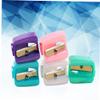 DOITOOL Eyebrow Pencil Sharpener Color Random Mini Pencil Sharpener for Eyeliner Lipliner view 4
