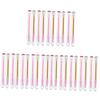 NOLITOY 30pcs Eyelash Brush Tube Portable Eyebrow Wands for Easy Makeup Application for Eyelash Care and Storage Random Colors view 1