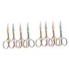 Didiseaon 8pcs Professional Beard Scissors for Men Mustache Beard Trimming Shears Stainless Steel Hair Cutting Scissors for Barber Shops Home Random Color view 1