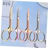 Didiseaon 8pcs Professional Beard Scissors for Men Mustache Beard Trimming Shears Stainless Steel Hair Cutting Scissors for Barber Shops Home Random Color view 2