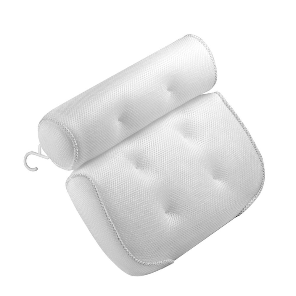 balacoo 1pc Mesh Bath Pillow Cups for Neck and Shoulder Support Comfortable and Bath Tub Accessory for Relaxation