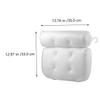 balacoo 1pc Mesh Bath Pillow Cups for Neck and Shoulder Support Comfortable and Bath Tub Accessory for Relaxation view 3