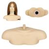 Newshair Mannequin Head Stand, Shoulder Mannequin Dummy Shoulder Mannequin Head Stand Wig Head Support for Cosmetology and Hairdressing Training in Home and Salon Settings, Shoulder Model view 1