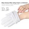 BESSLEE 12 Pairs Cotton Moisturizing Gloves and Socks Set (1 Washing Bag Included), Dry Hands Feet Overnight Lotion SPA Treatment, Eczema Skin Friendly, Breathable and Soft Glove Liners for Summer view 4