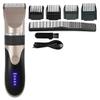 Professional Hair Clippers for Men, Professional Hair Clipper Men's Barber Beard Trimmer Rechargeable Ceramic Blade Hair Cutting Machine Adult Kid Haircut Low Noise (Color : Golden) view 1