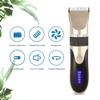 Professional Hair Clippers for Men, Professional Hair Clipper Men's Barber Beard Trimmer Rechargeable Ceramic Blade Hair Cutting Machine Adult Kid Haircut Low Noise (Color : Golden) view 2