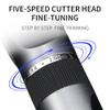 Professional Hair Clippers for Men, Professional Hair Clipper Men's Barber Beard Trimmer Rechargeable Ceramic Blade Hair Cutting Machine Adult Kid Haircut Low Noise (Color : Golden) view 4