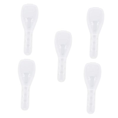 balacoo 5Pcs Razor Storage Box Manual Shaver Protective Case for Travel Compact and Lightweight Design Keeps Razors Clean and Hygienic Men