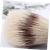 FRCOLOR 3pcs Men's Beard Shaving Brush Comfortable Grip for Daily Grooming and Cleansing for Home Use and view 2