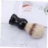 FRCOLOR 3pcs Men's Beard Shaving Brush Comfortable Grip for Daily Grooming and Cleansing for Home Use and view 4