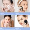Rechargeable Silicone Electric Face Scrubber  Vibrating Facial Cleansing Brush for Deep Cleansing & Exfoliation, Waterproof, Gentle on Skin, for Men & Women view 2