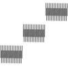 Balacoo 150 Pcs Professional Eyeliner Brush Makeup Lipstick Wands Applicator Makeup Cosmetic Tools, 10X2X2cmx3pcs, Blackx3pcs view 1