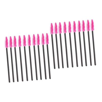 Balacoo 200 Pcs Portable Eyeliner Brush, Rosyx2pcs