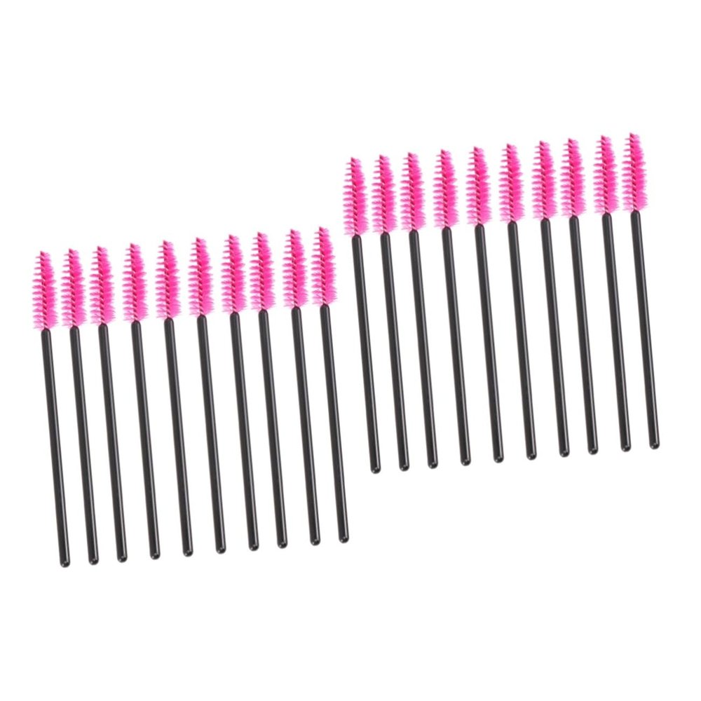 Balacoo 200 Pcs Portable Eyeliner Brush, Rosyx2pcs