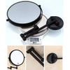 Makeup Vanity Mirror,Two-Sided Wall Mounted Beauty Mirror 3X Magnification Bathroom Mirror 360Swivel Extendable Cosmetic Mirror,Black view 4